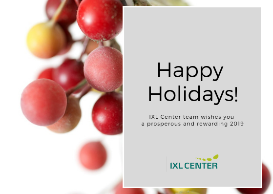 Happy Holidays from IXL Center