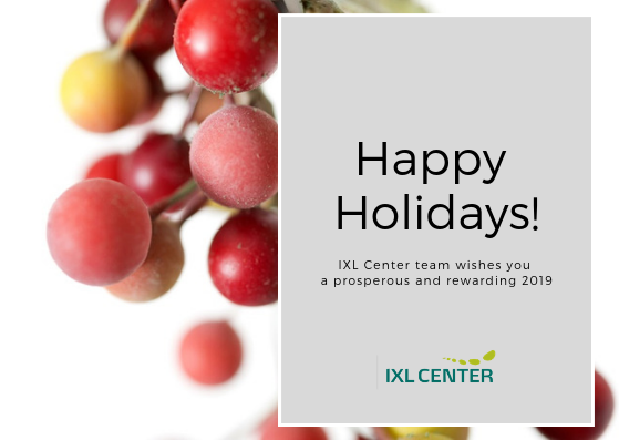 Happy Holidays from IXL CENTER